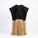 IZZY LONG RAFFIA KAFTAN